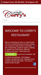 Mobile Screenshot of corrysrestaurant.com